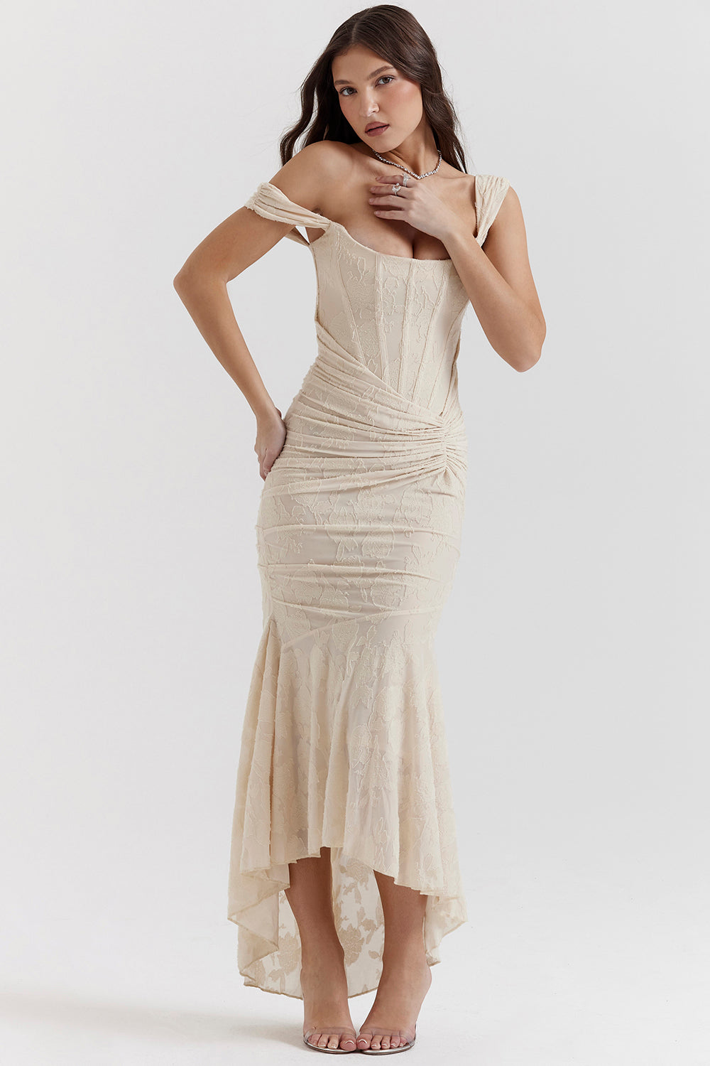 Elegant lace dress for special occasions